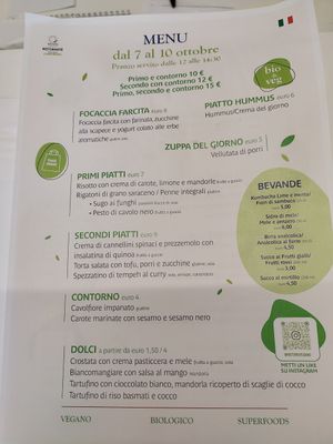  at Ristoro Vegano in Milan