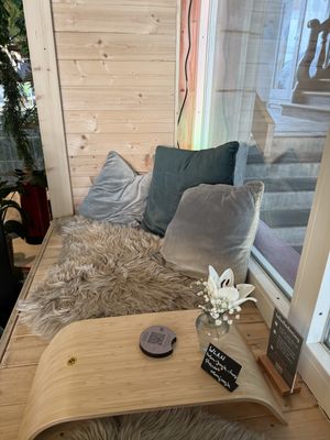 Sitzplätze  at Urban Jungle Lodge in Uberlingen