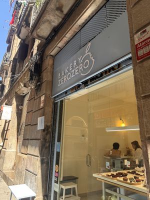 Vegan donuts  at Bakery ZeroZero  in Barcelona