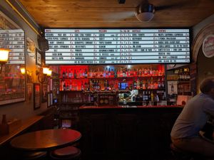 The beer selection at The Beehive at The Beehive in Montpellier
