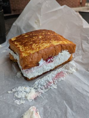 So fresh and so cream, cream at Blackened Coffee Co - Pop Up in Columbus