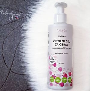 Natural face cleansing gel at Malinca in Velenje