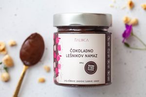 Čokoladno lešnikov namaz at Malinca in Velenje