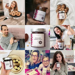 Čokoladno lešnikov namaz at Malinca in Velenje