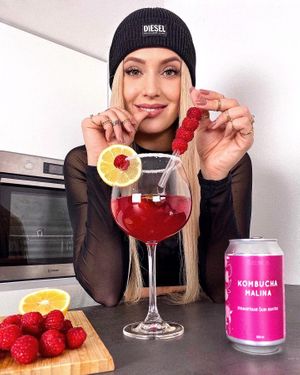 Kombucha at Malinca in Velenje