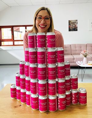 Kombucha at Malinca in Velenje