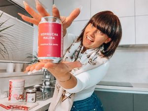 Kombucha at Malinca in Velenje