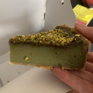 LE flan à la pistache 🤤  at Land & Monkeys in Aix-en-provence