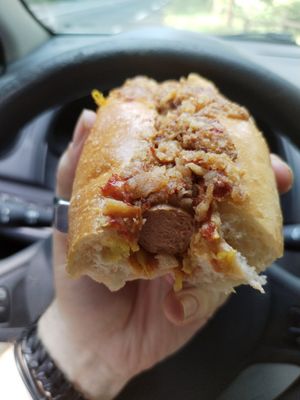 Et un hot-dog at Land & Monkeys in Aix-en-provence