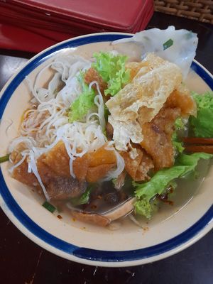 Massive portion at Quan Chay A Di Da Phat in Ho Chi Minh City