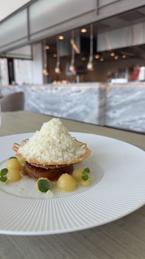 Apple Tatin  at La Dame de Pic in Dubai