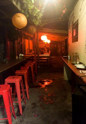 Outdoor dining area at Lentil as Anything - Preston in Preston