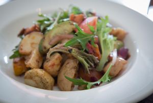 Roasted vegetables salad - vegan at Lentil as Anything - Preston in Preston