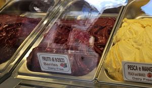 Berries at Gelateria Peschiera in Peschiera Del Garda