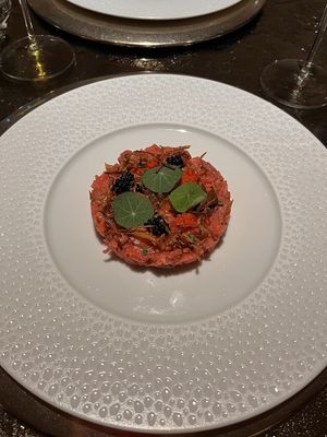 Tuna tartare at Linfa da Visionnaire - Piazza Cavour in Milan