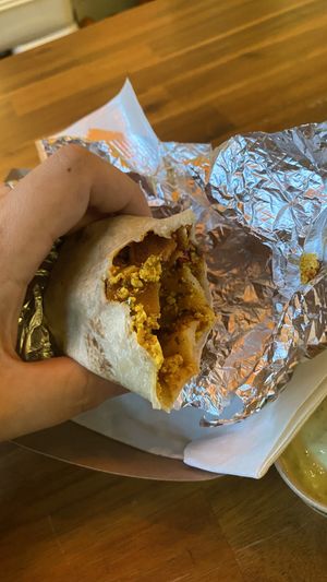 Breakfast burrito   at Papi's Burritos in Orlando