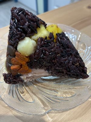 Osmanthus pearl rice dumpling (桂花珍珠粽)  at Heart Home in Taipei