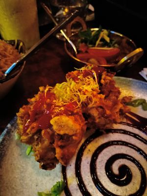 Onion bhaji at Daata in Blackrock