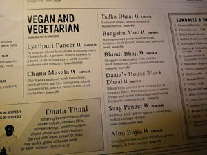 There were also vegan sides, cocktails, and desserts at Daata in Blackrock