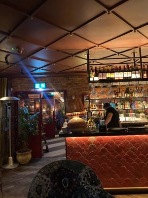The bar at Daata in Blackrock