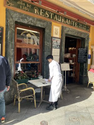   at Antigua Taberna de Las Escobas de 1386 in Sevilla