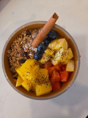 Smoothie bowl at Zenith Cafe in Ao Nang