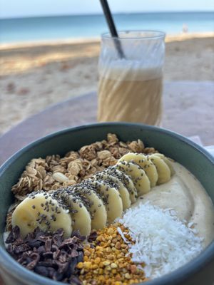Salted caramel Bowl  at Zenith Cafe in Ao Nang