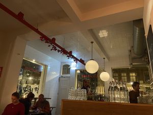 Order at the bar (from friendly, helpful staff)  at Counter in Amsterdam