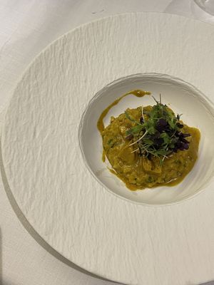 Tofu, curry y arroz  at Boroa Jatetxea in Boroa