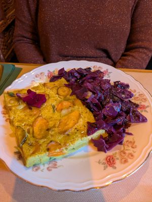 Farinata di lenticchie at Naturerberia in Sesto San Giovanni