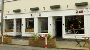 Food Story exterior at Foodstory Cafe in Aberdeen