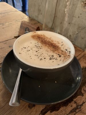 Chai latte  at Foodstory Cafe in Aberdeen