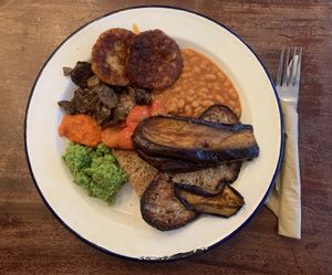 Vegan Breakfast  at Foodstory Cafe in Aberdeen