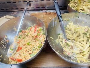 Salad selection   at Foodstory Cafe in Aberdeen