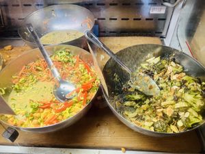 Salad selection   at Foodstory Cafe in Aberdeen