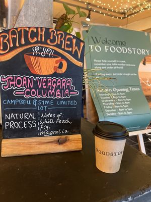   at Foodstory Cafe in Aberdeen