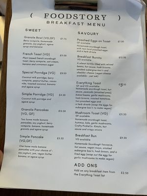   at Foodstory Cafe in Aberdeen