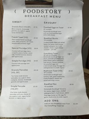   at Foodstory Cafe in Aberdeen