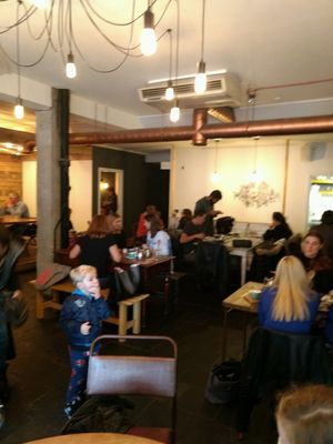 cool cafe at Foodstory Cafe in Aberdeen