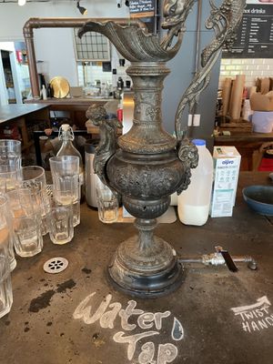 Nice water tap!  at Foodstory Cafe in Aberdeen