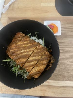 Katsu Bowl  at JoGeSaYu in Hiroshima