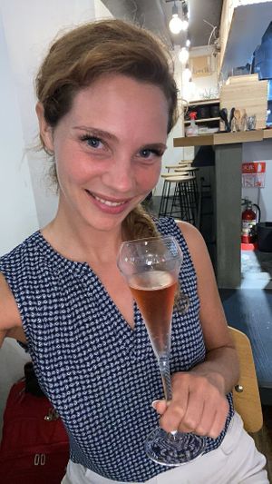 Sparkling nonalcoholic Rosè   at JoGeSaYu in Hiroshima
