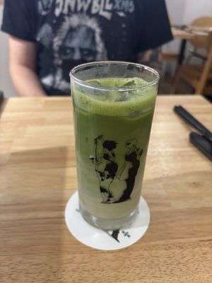 matcha latte   at JoGeSaYu in Hiroshima
