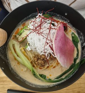 Dandan Noodles. Spicy and filling! at JoGeSaYu in Hiroshima