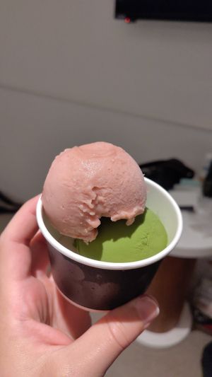 Gelato (take away) at JoGeSaYu in Hiroshima