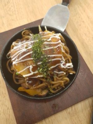 Mini Okonomyaki at JoGeSaYu in Hiroshima