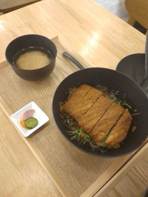 Katsu Bowl at JoGeSaYu in Hiroshima