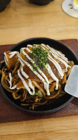 Mini okonomiyaki at JoGeSaYu in Hiroshima