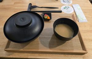 Katsu & miso at JoGeSaYu in Hiroshima