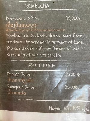  at Mekong Svan Restaurant & Bar in Luang Prabang